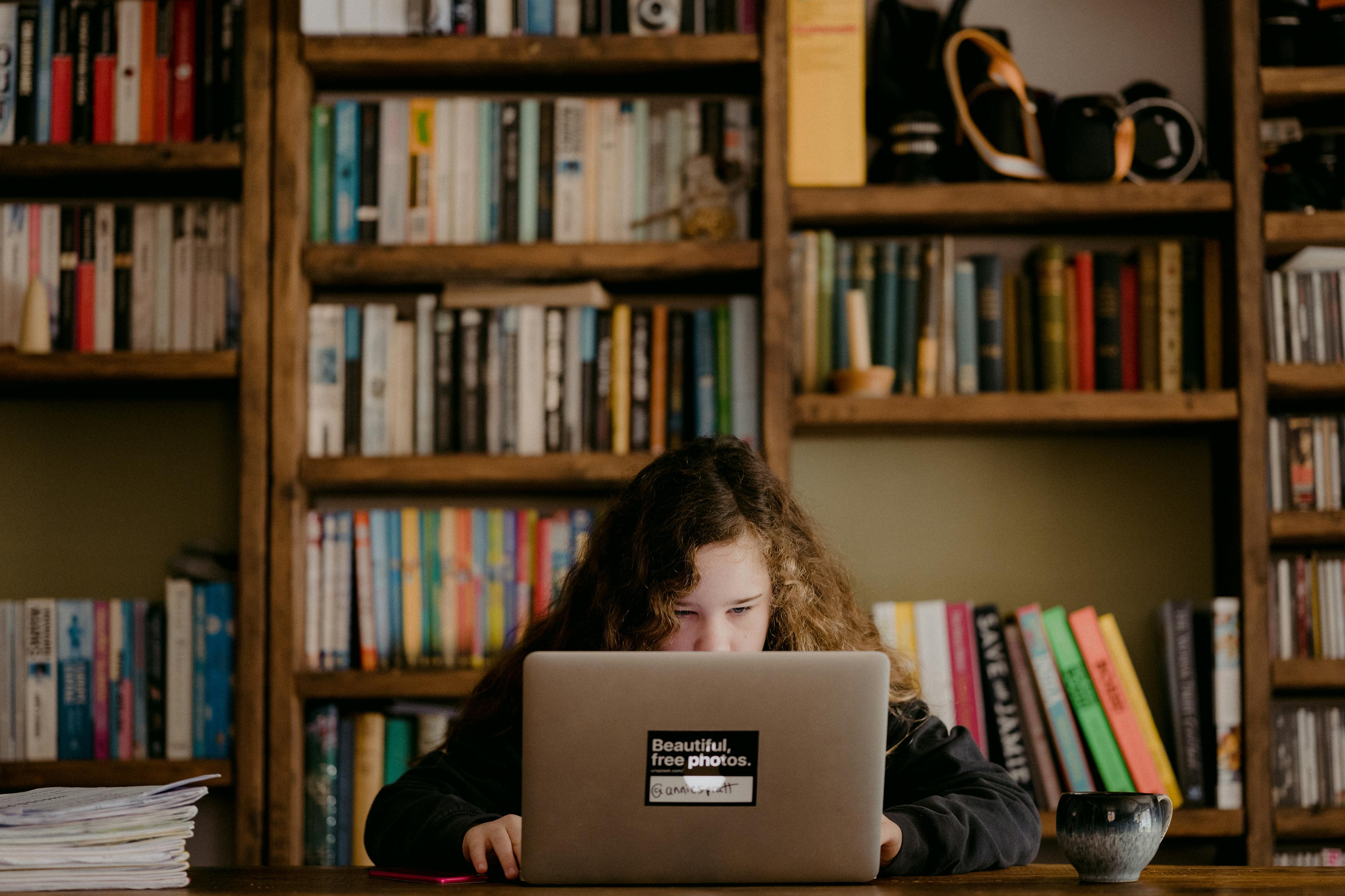 Gen Z on computer
